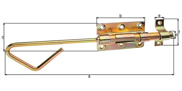 2149711 bolzen stangenriegel mit befestigter schlaufe