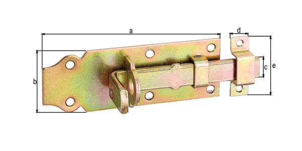 2149943 schlossriegel m flachem griff gerade m schlaufe
