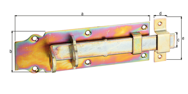 2149947 schlossriegel m flachem griff gerade m schlaufe