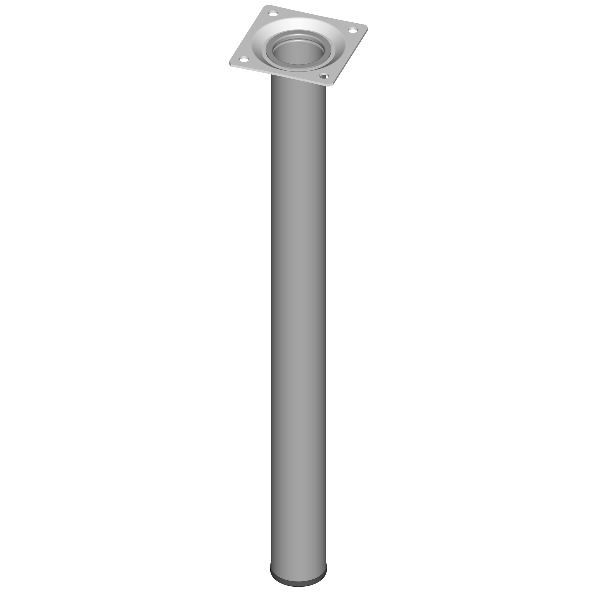 2150190 stahlrohrfuss rund 30mm