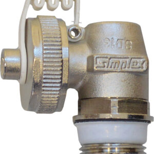 Entleerstopfen Messing verchromt, 21,3 mm (1/2")