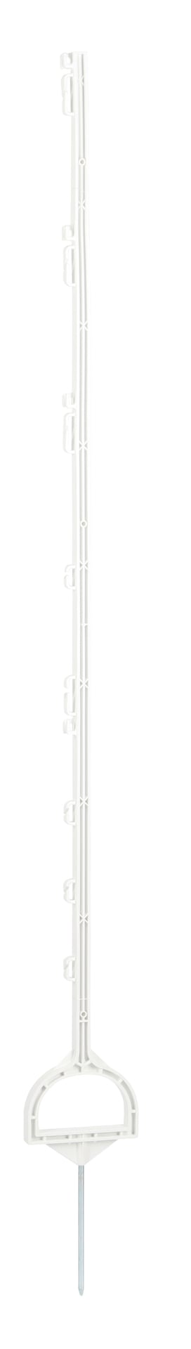 2155182 vollkunststoffpfahl mit steigbuegeltritt