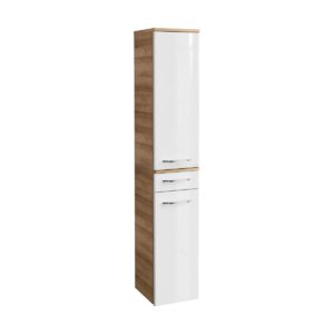 MILANO Hochschrank 30,5x165,5x32cm, 2Türen 1Schub