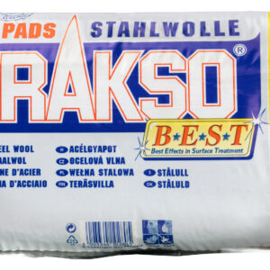 Stahlwolle-Schleifkissen 8 Stück