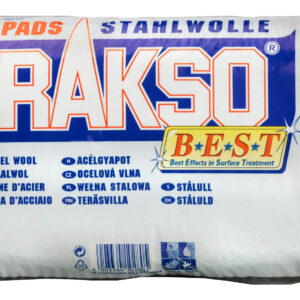 Stahlwolle-Schleifkissen 8 Stück