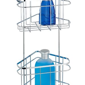 Turbo-Loc Eckregal 2 Etagen, Edelstahl