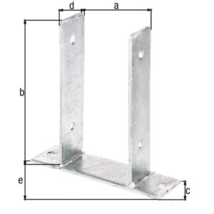 U-Pfostenträger z.Aufschrauben