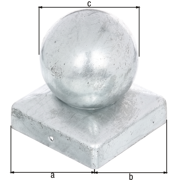 2165736 pfostenkappe mit kugel