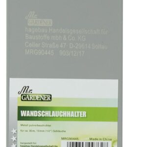 Wandschlauchhalter Metall für Hähne