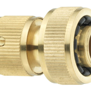 Schlauchanschluss Messing mit Steckk.