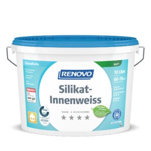 Silikat Innenweiß matt für Allergiker