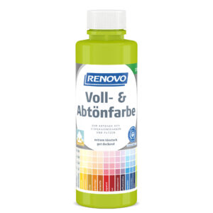 Voll- und Abtönfarbe