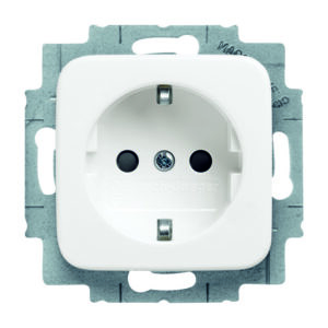 Steckdose mit erhöhtem Berührungsschutz Reflex SI alpinweiß