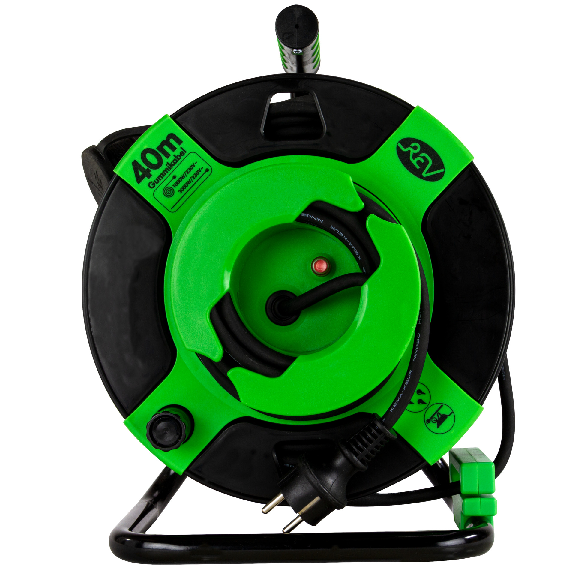 Gerätetrommel H05RR schwarz-grün 1 Gerätetrommel H05RR schwarz-grün