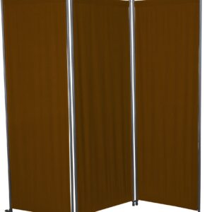 Paravent 3-teilig aus Kunststoffgewebe