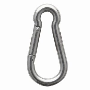 Karabinerhaken 8x80 mm, Edelstahl