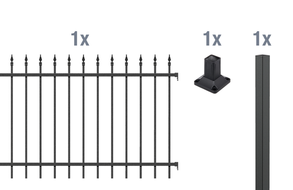 2199265 anbauset zierzaun chaussee 2m