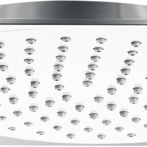 STYLE Kopfbrause weiß/chrom