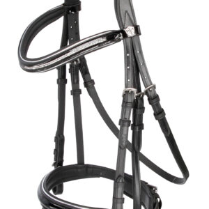 Trensenzaum Kingston, schwarz