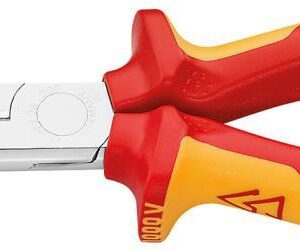 Flachrundzange VDE TT mit Mehrkomponenten-Griffen 200mm KNIPEX