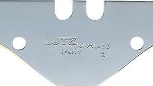 Hakenklinge TiN 60x18,7x0,65mm Pack a 10 Stück LUTZ BLADES