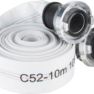 Bauflachschlauch Storz m. C-Kupplung, 52mm 10m