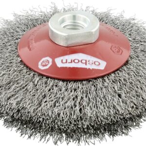 Kegelbürste Stahld. M14 100x20mm gewellt Osborn