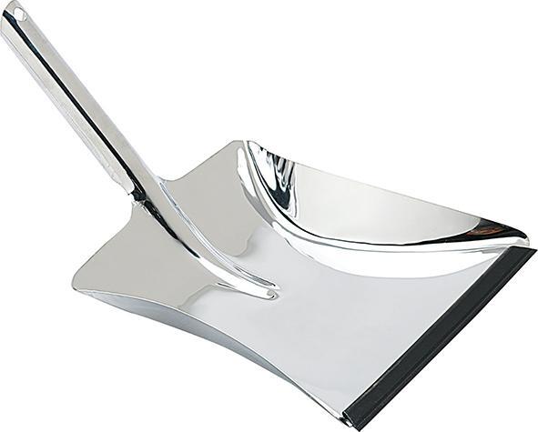 2220080 kehrschaufel mit gummilippe metall lackiert