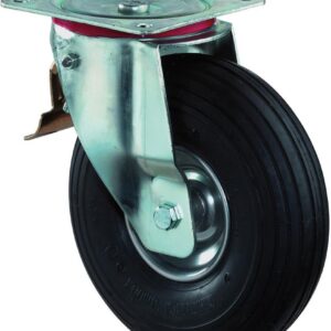 Lenkrolle 260mm L420.C90 Platte,Luftrad,RL,Fest L420.C90.260