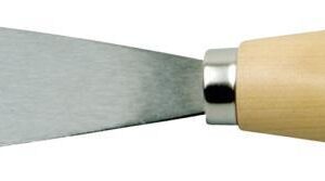Malerspachtel mit Holzheft 80mm HAROMAC