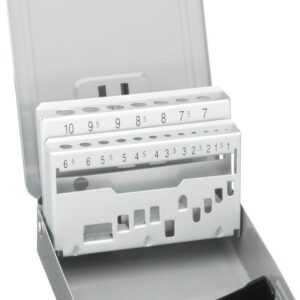 Metallkassette leer für Spibos 1-10,0 19tl FORTIS