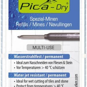 Minen-Set für Tieflochmarker Pica-Dry weiß, grün, blau Pica