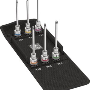 Schraubendrehereinsatz- Satz mit Haltefunktion 1/2" TX-HF20-45x1