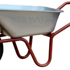 Tiefmuldenkarre Garten100LURO-PP, unmontiert