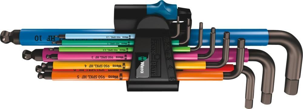 2223513 winkelschraubendreher satz multicolor mit haltefunktion 9 teili