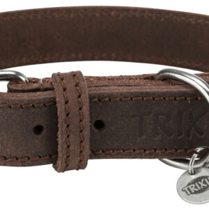 Rustic Fettleder-Halsband