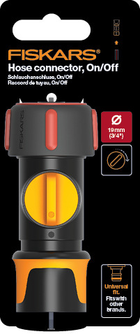 2244879 schlauchanschluss on off 19 mm 3 4
