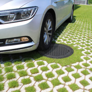 Tankabdeckung PKW-Modul, schwarz