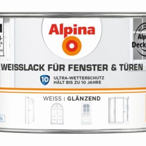 Weißlack für Fenster und Türen