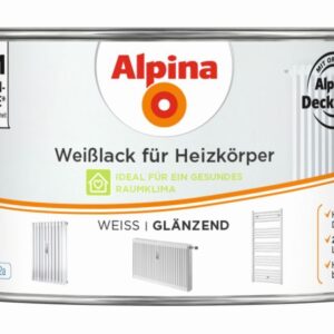 Weißlack für Heizkörper