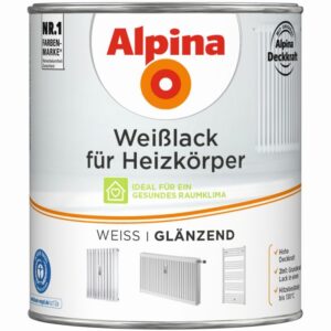 Weißlack für Heizkörper