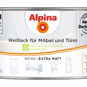 Weißlack für Möbel und Türen
