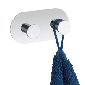 Wandhaken Cona Duo Edelstahl