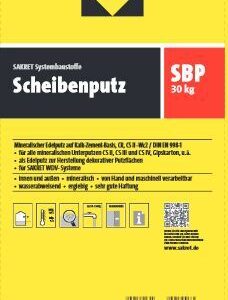 Scheibenputz SBP