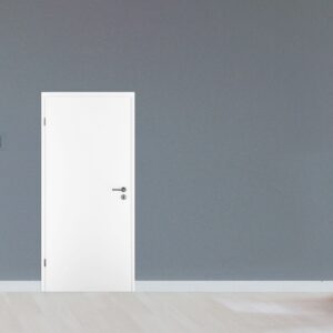 Zimmertür Weißlack light