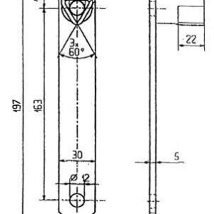 Dreikantschlüssel 17mm