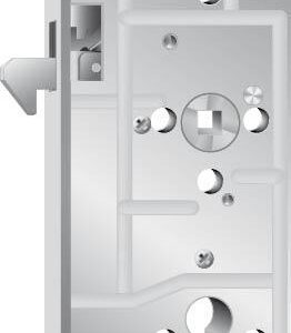 ST-Einsteckschloss, PZ,E72,VK8,D65,20rd,DL/DR