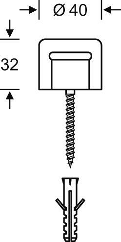 2271541 boden tuerpuffer 32mm 0 38 3880 schwarz 40mm