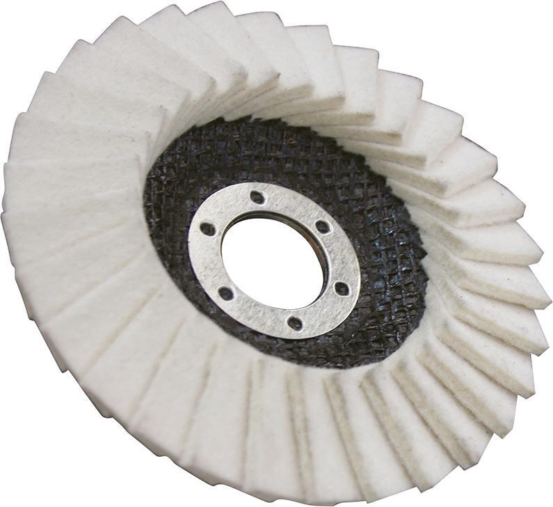 2273756 filz polier faecherscheibeschraeg 125 mm