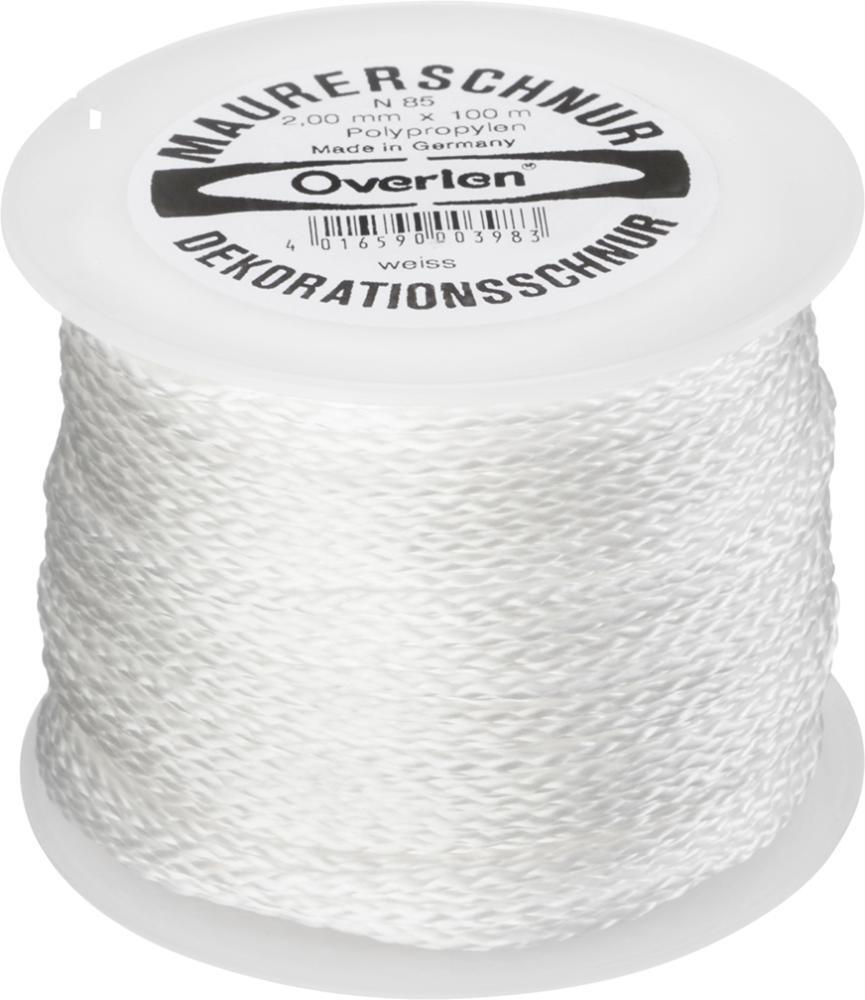 2274299 maurerschnur pp 2 0mm 100m weiss overmann